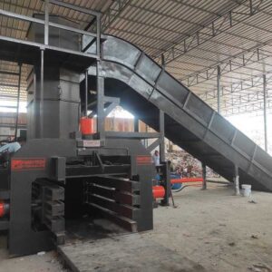 Horizontal Paper Baler