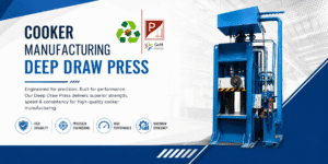 Parrytech Hydraulics Cooker Manufacturing Deep Draw Press