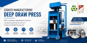 Parrytech Hydraulics Cooker Manufacturing Deep Draw Press