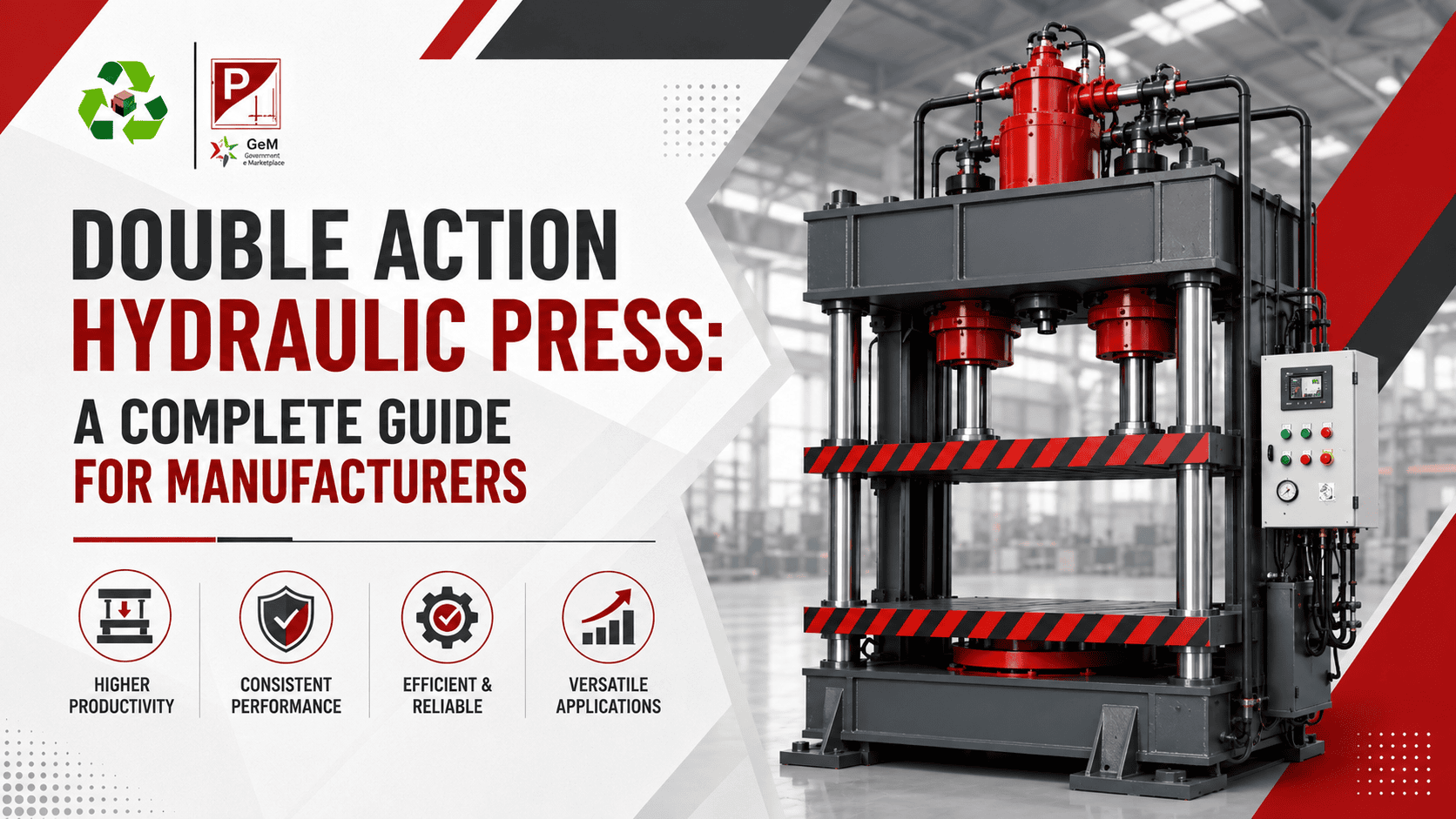 Double Action Hydraulic Press in Delhi,