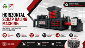 Horizontal Scrap Baling Machine in Delhi