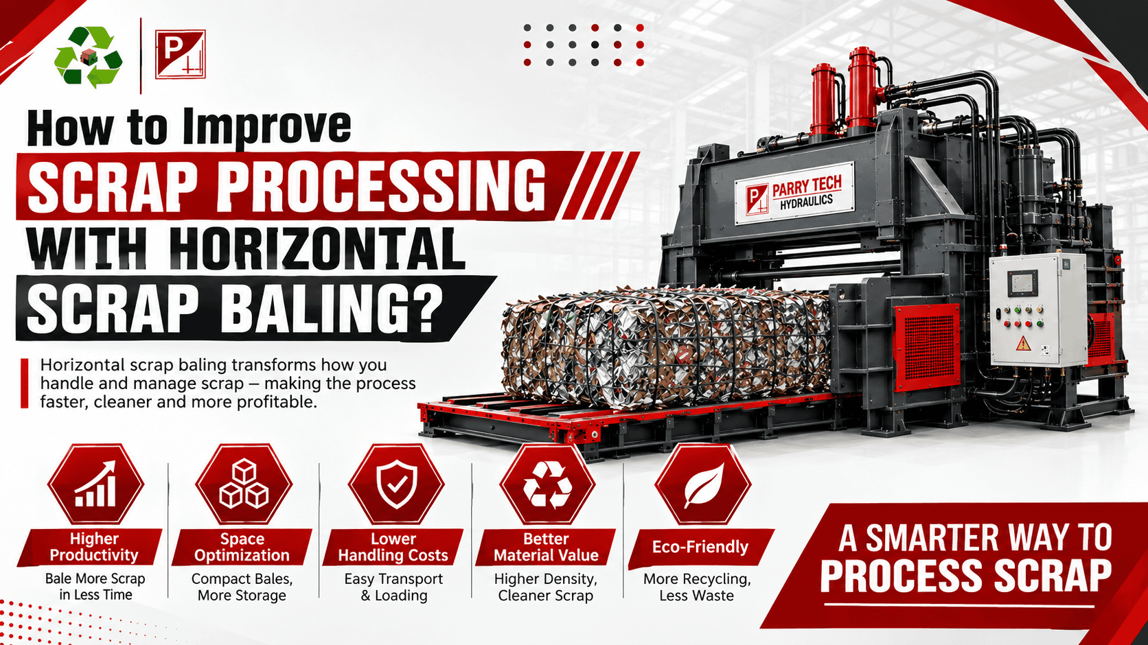 Horizontal Scrap Baling Machine in Delhi