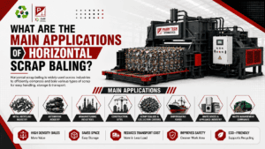 Horizontal Scrap Baling Machine in Delhi