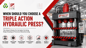 Triple Action Hydraulic Press in Delhi